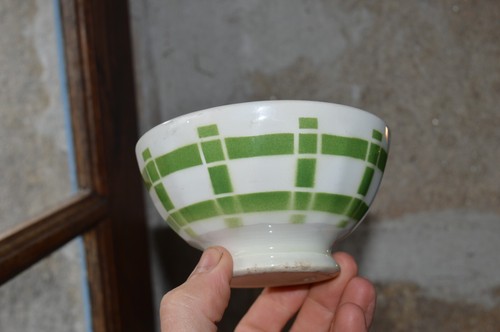Ancien petit bol décor - ancien,